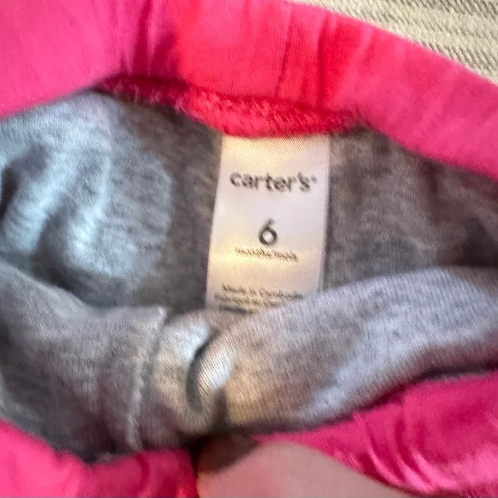 Gray and Pink Polka Dot Tutu Leggings